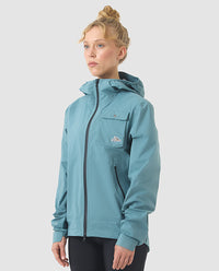 Café du Cycliste 外套Alizee DeepWater 防水 水藍