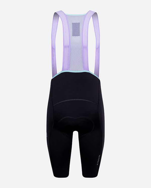 Isadore 車褲 Alternative Bib Shorts Black Purple 男款 黑