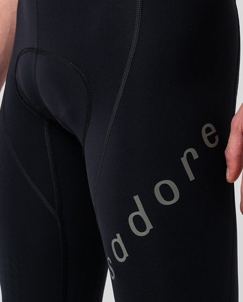 Isadore 車褲 Alternative Bib Shorts Black Purple 男款 黑