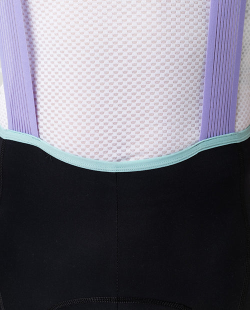 Isadore 車褲 Alternative Bib Shorts Black Purple 男款 黑
