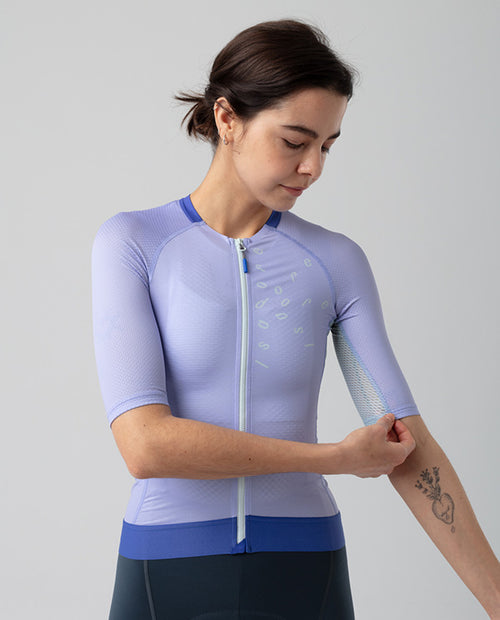 Isadore 車衣 Alternative Jersey Lenor 女款 淺紫