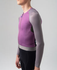 Isadore 薄長袖車衣 Alternative Ultralight Long Sleeve Jersey Amethyst 男款 紫