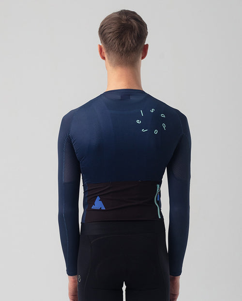 Isadore 薄長袖車衣 Alternative Ultralight Long Sleeve Jersey Night Sky 男款 深夜藍