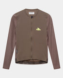 Café du Cycliste 車衣 Andrea Superlight LS Jersey Carob 長袖 女款 棕
