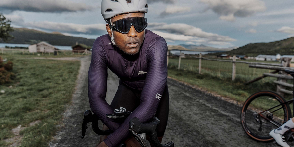 Café du Cycliste 車衣 Andrea V3 Superlight LS Jersey Purple Rain 長袖 男款 霧紫