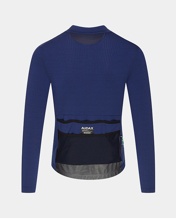 Café du Cycliste 車衣 Audax Lorenne LS Jersey Navy 長袖 男款 藍