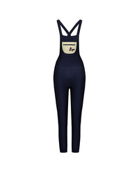 Café du Cycliste 車褲Laetitia Navy長 女-藍