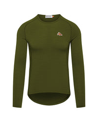 Café du Cycliste 底衫Coline LS Baselayer Leaf Green 長袖 男款 綠