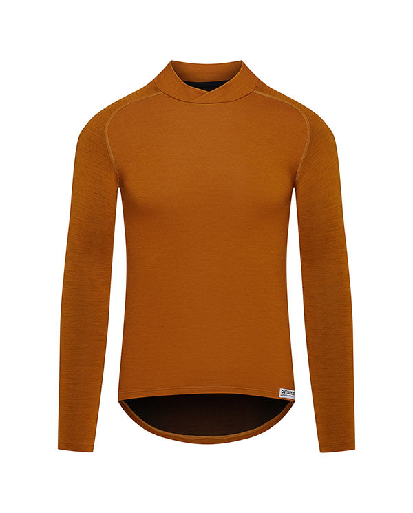 Café du Cycliste 底衫Cosette LS Baselayer Syrup Brown 長袖 男款 焦糖棕