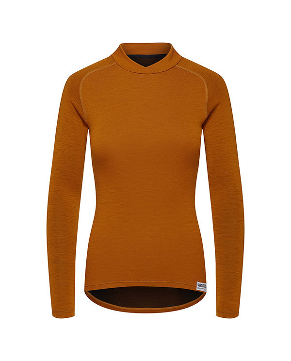 Café du Cycliste 底衫Cosette LS Baselayer Syrup Brown 長袖 女款 焦糖棕