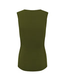 Café du Cycliste 底衫Coline Sleeveless Baselayer Leaf Green 無袖 女款 綠