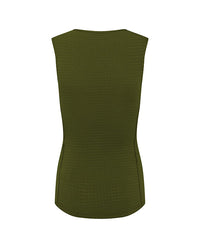 Café du Cycliste 底衫Coline Sleeveless Baselayer Leaf Green 無袖 女款 綠
