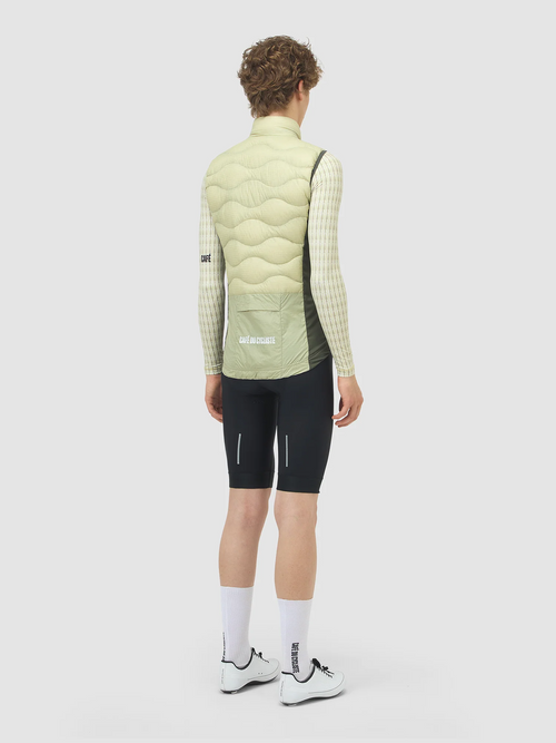 Café du Cycliste 背心Alexia V3 Thermal Gilet Puddle 男女共版 沼綠