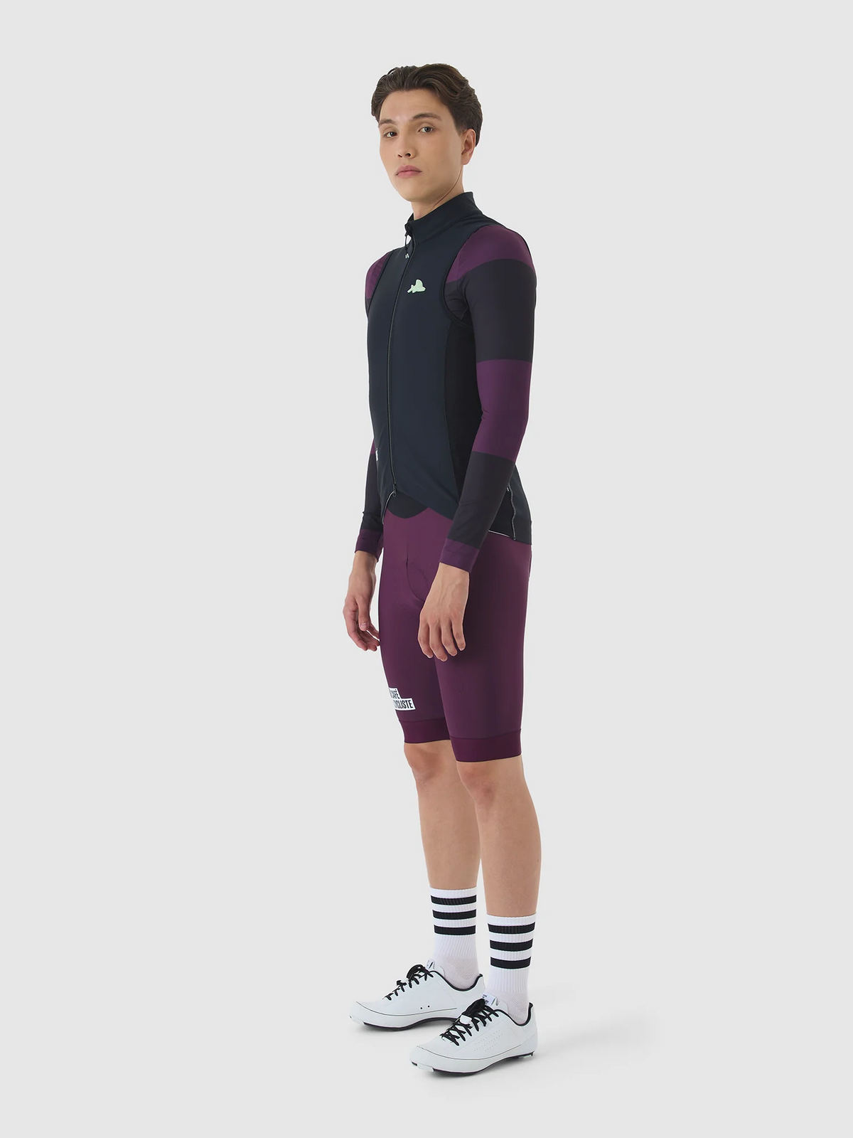 Café du Cycliste 背心 Sibille Thermal Gilet Raven 男款 黑