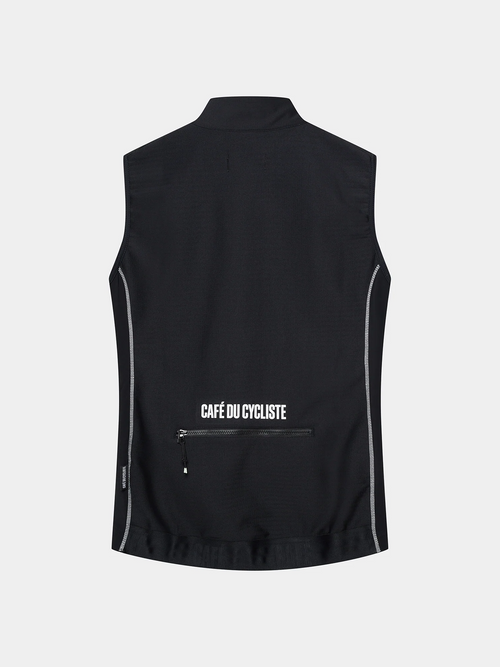 Café du Cycliste 背心 Sibille Thermal Gilet Raven 女款 黑