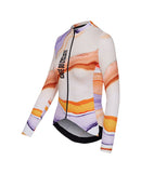 Café du Cycliste 工坊車衣 Alexine LS Jersey Onyx 女款 瑪瑙紋