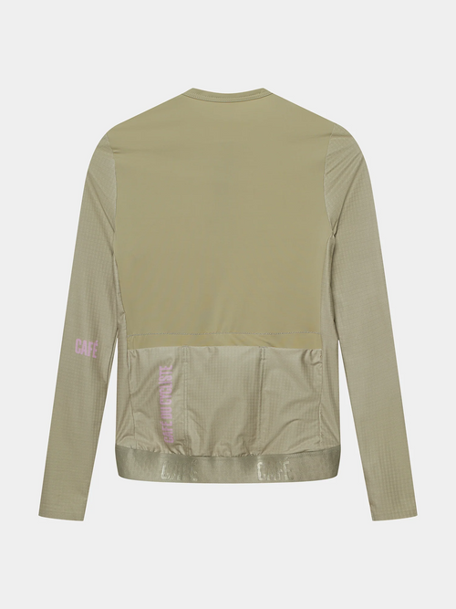 Café du Cycliste 車衣 Andrea V3 Superlight LS Jersey Puddle 長袖 女款 綠