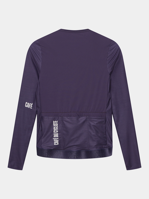 Café du Cycliste 車衣 Andrea V3 Superlight LS Jersey Purple Rain 長袖 男款 霧紫