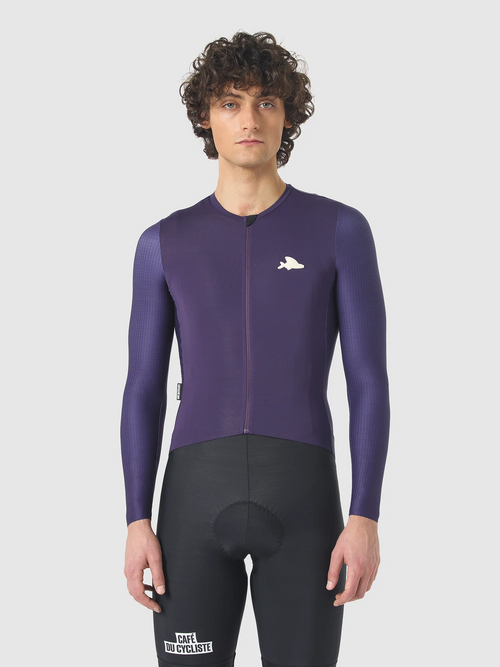 Café du Cycliste 車衣 Andrea V3 Superlight LS Jersey Purple Rain 長袖 男款 霧紫