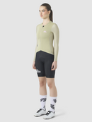 Café du Cycliste 車衣 Andrea V3 Superlight LS Jersey Puddle 長袖 女款 綠