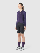 Café du Cycliste 車衣 Andrea V3 Superlight LS Jersey Purple Rain 長袖 女款 霧紫