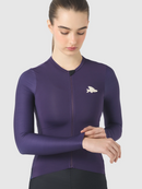 Café du Cycliste 車衣 Andrea V3 Superlight LS Jersey Purple Rain 長袖 女款 霧紫