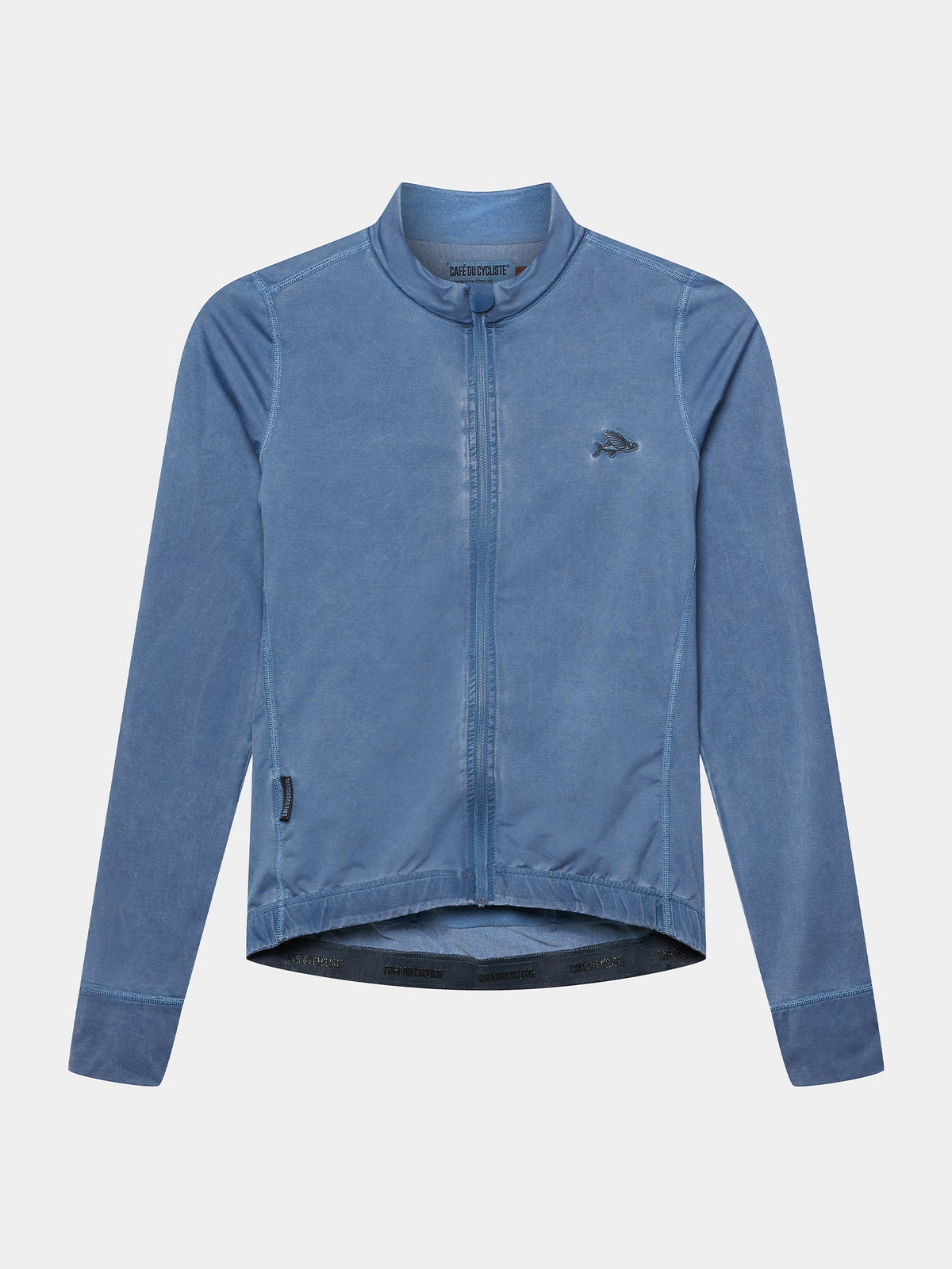 Café du Cycliste 車衣 Charlie Cold Dye Navy 長袖 男款 冷染藍