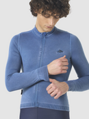 Café du Cycliste 車衣 Charlie Cold Dye Navy 長袖 男款 冷染藍