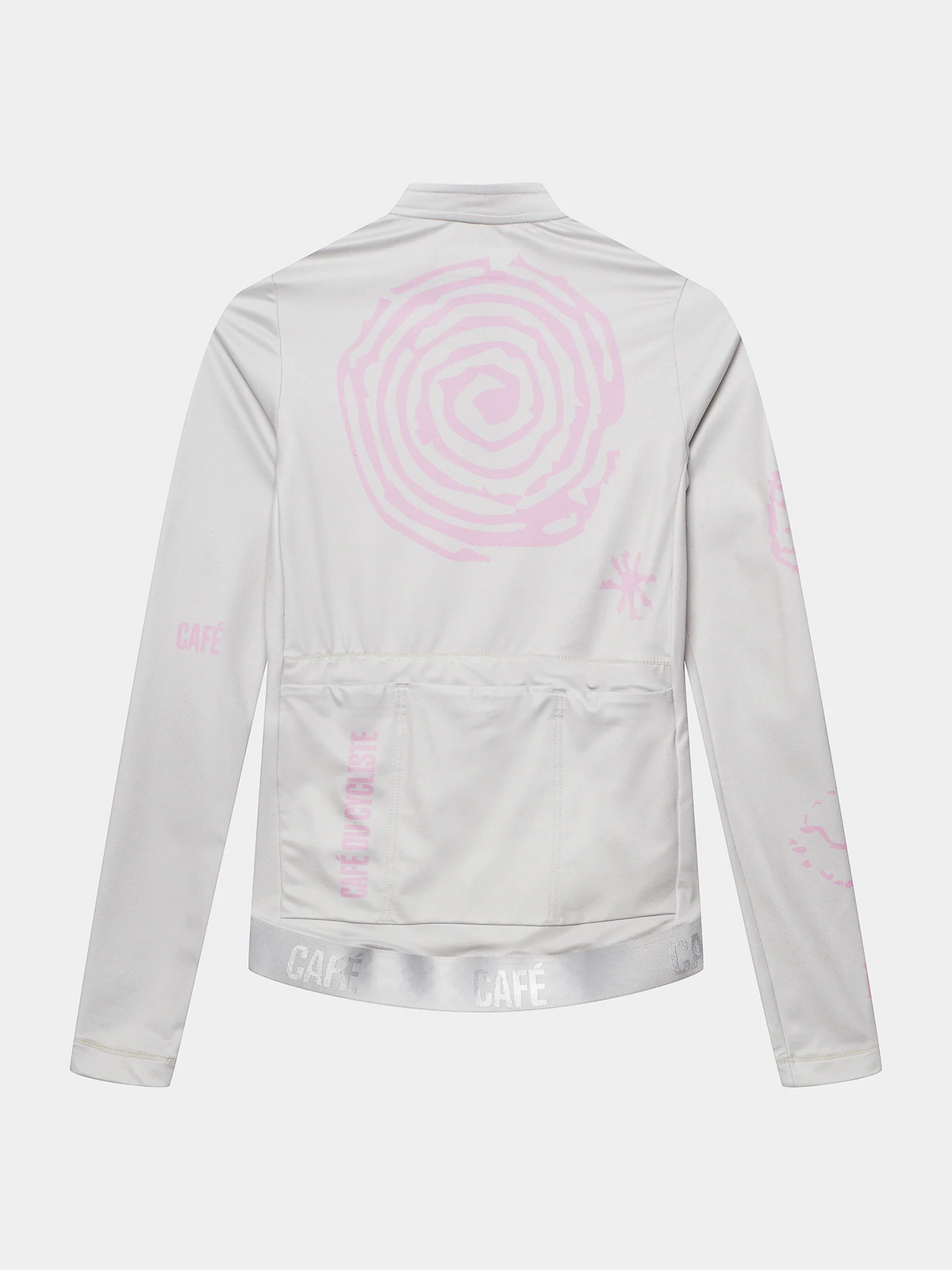 Café du Cycliste 車衣 Constance V2 LS Jersey CumulusGrey 長袖 女款 霧灰