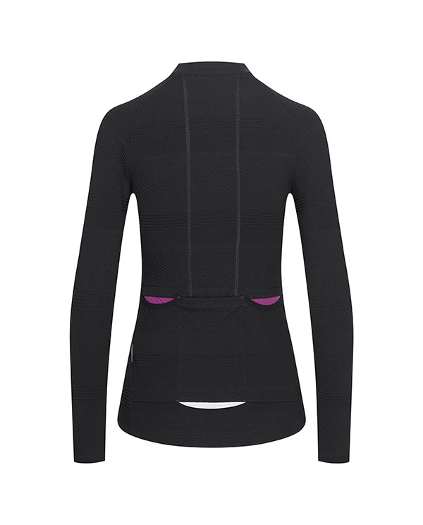 Café du Cycliste 車衣Corinne LS Jersey V2 Black 長袖 女款 黑