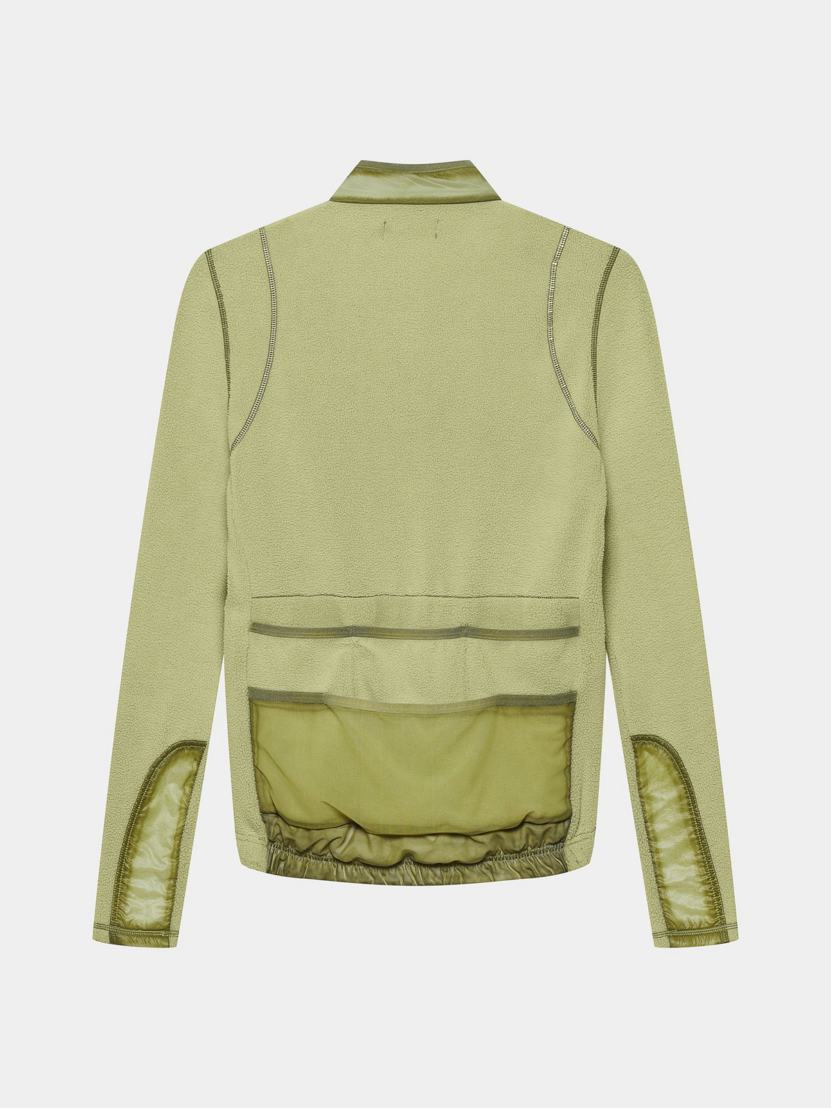 Café du Cycliste 車衣Audax Emilie Cold Dye Hay Green 長袖 男款 牧草綠