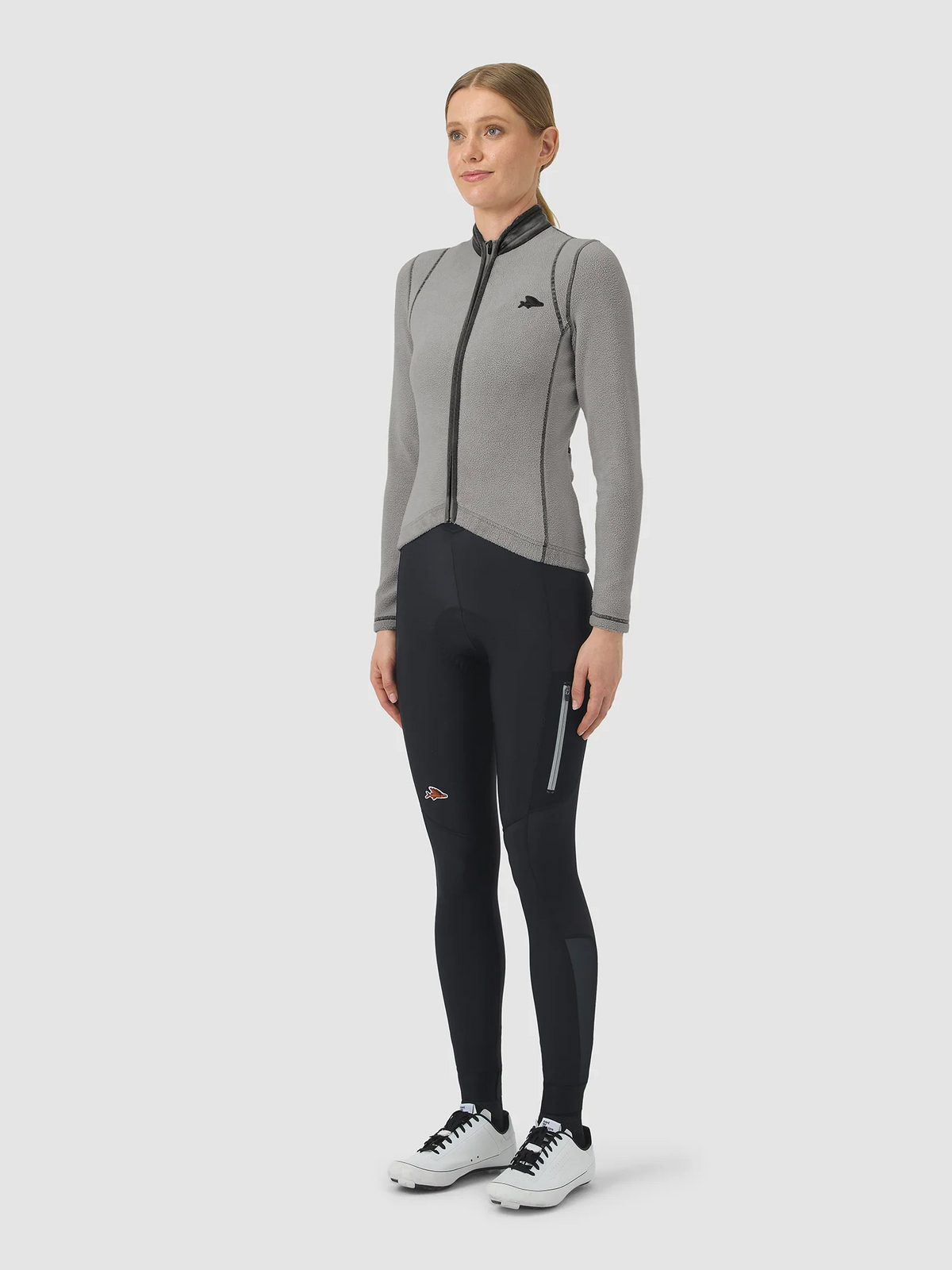 Café du Cycliste 車衣Audax Emilie Cold Dye Anthracite 長袖 女款 灰