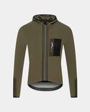 Café du Cycliste 車衣Audax Ingrid LS Jersey V2 Moss Green 長袖 男款 卡其綠