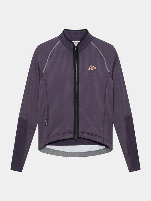 Café du Cycliste 車衣AUDAX Laure LS Jersey Purple Rain 長袖 男款 深紫