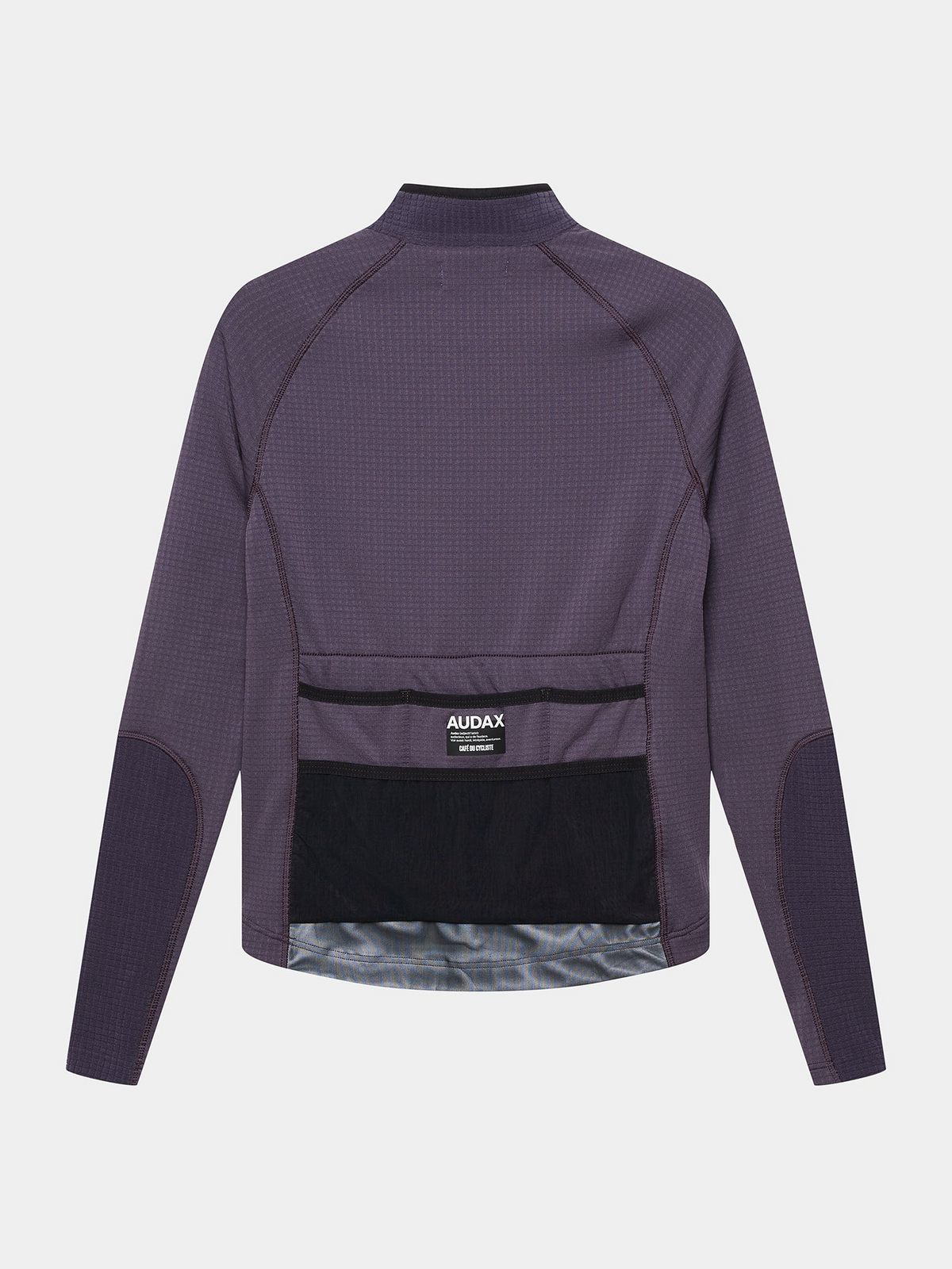 Café du Cycliste 車衣AUDAX Laure LS Jersey Purple Rain 長袖 男款 深紫