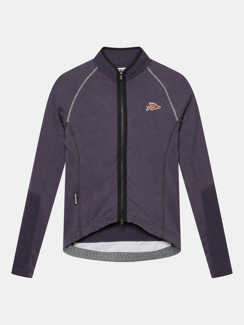 Café du Cycliste 車衣AUDAX Laure LS Jersey Purple Rain 長袖 女款 深紫