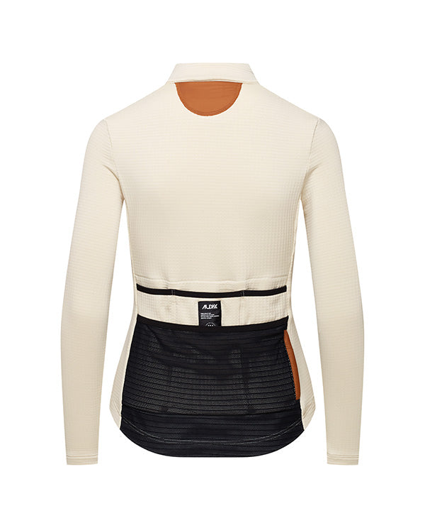 Café du Cycliste 車衣Audax Lorenne LS Jersey Chalk 長袖 女款 石粉白