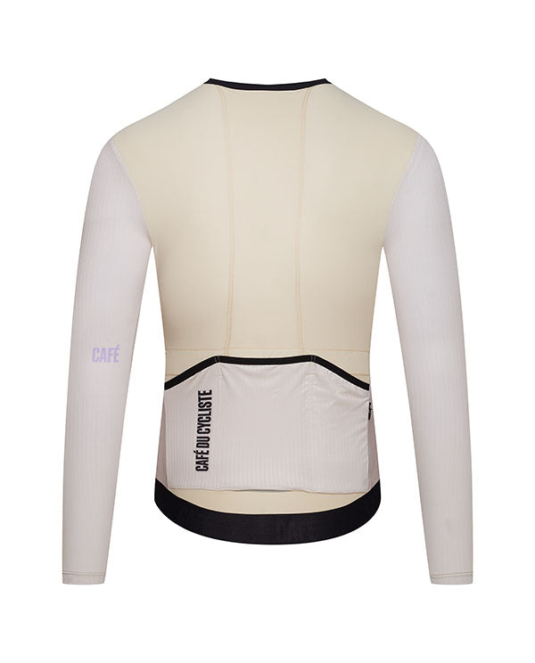 Café du Cycliste 車衣 Roxane LS Jersey Chalk 長袖 男款 石粉白