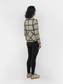 Café du Cycliste 車衣Solange V2 Puddle Chalk長袖 女款 綠格紋