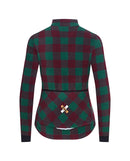 Café du Cycliste 車衣Solange Questsche Green 長袖 女款 紫綠格
