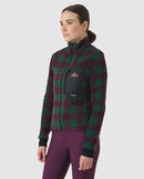 Café du Cycliste 車衣Solange Questsche Green 長袖 女款 紫綠格