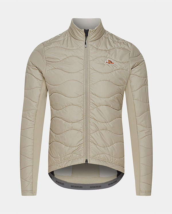 Café du Cycliste 外套Albertine Thermal Jacket Pearl Grey 男款 珍珠白