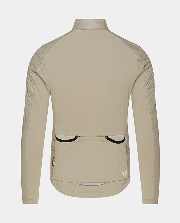 Café du Cycliste 外套Albertine Thermal Jacket Pearl Grey 男款 珍珠白
