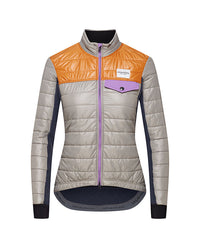 Café du Cycliste 外套Albertine Thermal Jacket Chalk/Aster 女款 粉白