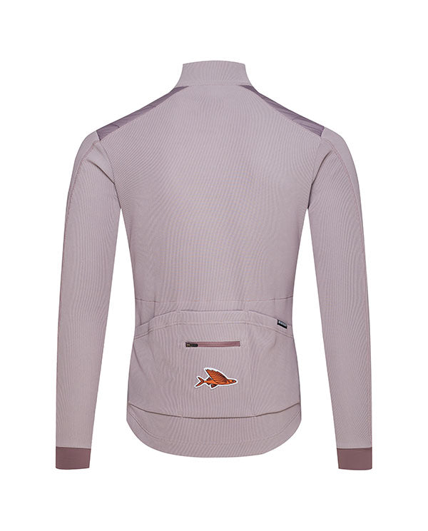 Café du Cycliste 外套Leonie Thermal Jacket Storm 男款 灰紫