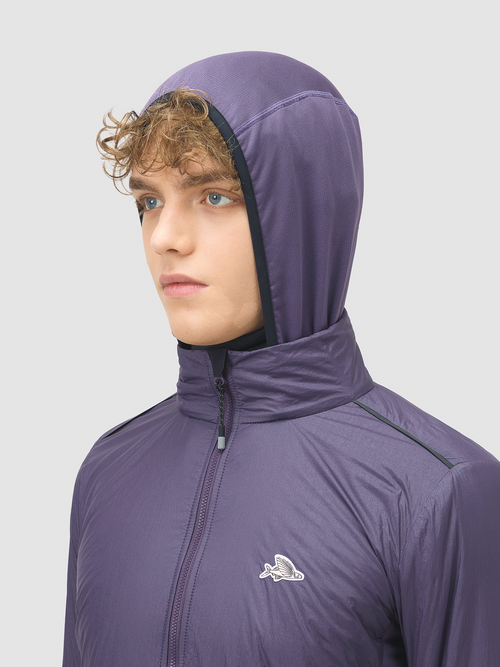 Café du Cycliste 保暖外套Lise Thermal Jacket Purple Rain 男款 霧紫