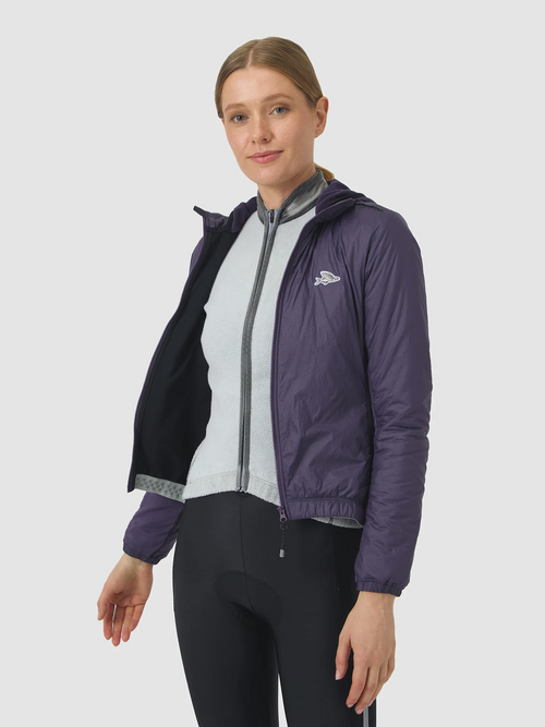 Café du Cycliste 保暖外套Lise Thermal Jacket Purple Rain 女款 霧紫