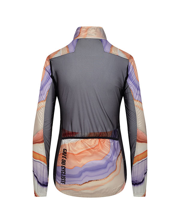 Café du Cycliste 工坊外套 Gaella Windproof Jacket Atelier Onyx 女款 瑪瑙紋