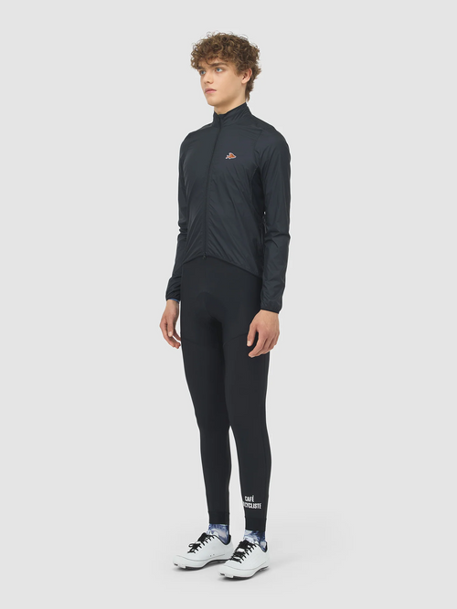 Café du Cycliste 防風外套Lina Windproof Jacket Black 男款 黑