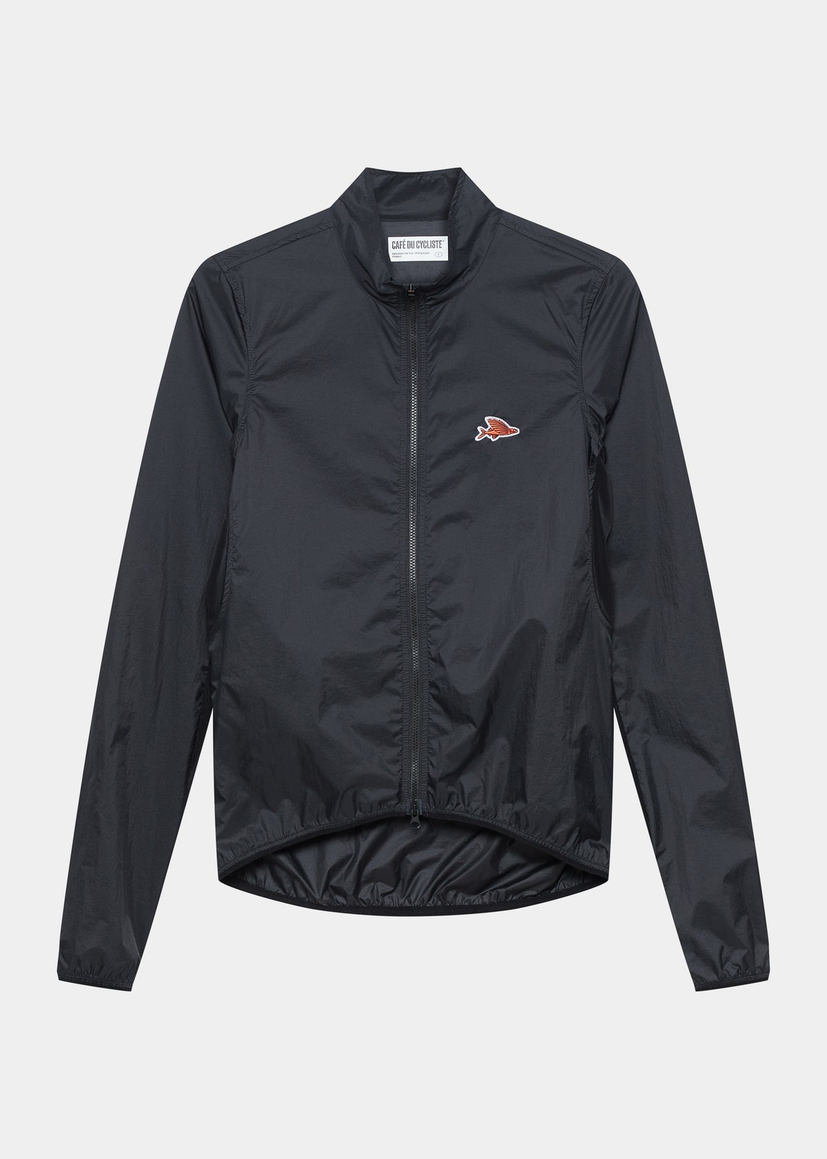 Café du Cycliste 防風外套Lina Windproof Jacket Black 男款 黑
